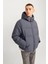 Erkek Jorvesterbro Puffer Mont AW24 - Gri 3