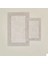 Petra 2'li Banyo Paspas Seti %100 Karde Pamuk Krem 60X90-40X60 1