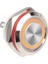 WD12C1-PIN-P1-E 12 mm Düz Yaylı Işıklı Metal Buton - Sarı 1