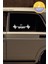 Citroen C1 Nabız Kalp Atışı Ritim C1 Araç Uyumlu Oto Sticker 2 Adet Beyaz 20*7cm 5