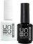 Uno Super White Beyaz 15ml & Super Black Siyah Kalıcı Oje 15 ml 1