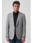 Albufeira 4014 Slim Fit 6 Drop Ceket Desenli 1