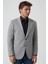 Albufeira 4014 Slim Fit 6 Drop Ceket Desenli 3