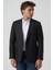 Amadora C4021 Slim Fit 6 Drop Kruvaze Ceket Desenli 1