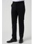 Amora P1031 Slim Fit Pamuklu Kadife Pantolon Siyah 2