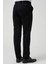 Amora P1031 Slim Fit Pamuklu Kadife Pantolon Siyah 4
