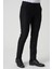 Abrantes P1021 Slim Fit Düz Kumaş Pantolon Siyah 3