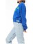 Kadın White Fox Baskılı Kısa Sweatshirt 5