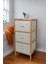 Bambu 3 Çekmeceli Dolap Organizer Çok Amaçlı Düzenleyici Şifonyer DB-0015 3