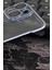iPhone 14 Uyumlu Mavi Renkli Ince Kenarlı Şeffaf Sert Kapak Kılıf 3