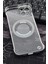 iPhone 14 Uyumlu Mavi Renkli Ince Kenarlı Şeffaf Sert Kapak Kılıf 5