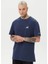 Tommy Jeans Classic Washed Signature Erkek Lacivert T-Shirt 2