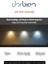 Dorbıen AR-6115-3BKR Modern Avize 3 Renk LED Tr 5