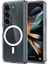 Samsung Galaxy Z Fold 6 Kılıf Magneticsafe Şeffaf Silikon - Şeffaf 1