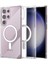 Samsung Galaxy S23 Ultra Kılıf Magneticsafe Şeffaf Silikon - Şeffaf 1