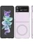 Samsung Galaxy Z Flip 4 Kılıf Magneticsafe Şeffaf Silikon - Şeffaf 2