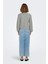 Onlkatia Regular Fit Yarım Balıkçı Yaka Örme Kazak Bayan Kazak 15324678 5