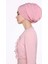 Çapraz Bağlamalı Bone Pembe 3