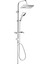 Tower Duş Sistemi 265X175MM Dikdörtgen Tepe Duşu+3 Yönlü Yönlendirici 1
