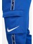 Sportswear Repeat Standart Fit Kesim Şardonlu Kargo Cepli Erkek Eşofman Altı Sax Mavi 4