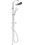 Tower Duş Sistemi Ø220MM Yuvarlak Tepe Duşu+3 Yönlü Yönlendirici 1