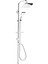 Tower Duş Sistemi 200 x 200 mm Kare Tepe Duşu + 3 Yönlü Yönlendirici 1