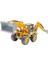 Oyuncak Buldozer Metal Kepçe Çift Taraflı Iş Makinası 32 Cm. 2