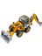 Oyuncak Buldozer Metal Kepçe Çift Taraflı Iş Makinası 32 Cm. 4