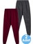 Çocuk Beli Lastikli Jogger Eşofman Altı 2'li Set 1