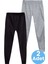 Çocuk Beli Lastikli Jogger Eşofman Altı 2'li Set 3