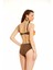 Yeni Sezon Toparlayıcı Geniş Üçgen Bikini Takımı Desenli 2