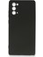 Samsung Galaxy Note 20 Yumuşak Silikon Kılıf - Siyah 1