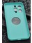 iPhone 14 Pro Uyumlu Mint Yeşil Benekli Desenli Ince Sert Kapak Kılıf Kamera Lens Korumalı 5