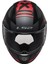 Rapıd 2 Xtreet Mat Siyah-Kırmızı Kask 2