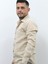 Müslin Erkek Gömlek Bej 3