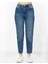 Kadın Yüksek Bel Soho Boyfriend Jean C599 3