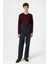 Lacivert Çizgili Relaxed Fit Erkek Pantolon 2