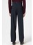 Lacivert Çizgili Relaxed Fit Erkek Pantolon 5