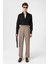 Vizon Çizgili Relaxed Fit Erkek Pantolon 2