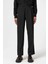 Siyah Çizgili Relaxed Fit Erkek Pantolon 1