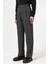 Antrasit Çizgili Relaxed Fit Erkek Pantolon 4
