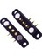 3-Pin 2.54MM 90C Pogo Pin Manyetik Konnektör Takımı - Kulaklı 1