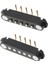 5-Pin 2.54MM 90C Pogo Pin Manyetik Konnektör Takımı 1