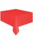 Kırmızı Plastik Masa Örtüsü 137X270CM 1