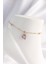 Populermarketim - 316L Çelik Gold Renk Renkli Zirkon Taşlı Kalp Halhal 1