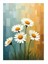 Papatya Buketi Dekoratif Mdf Tablo 35cm X50cm 1