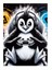 Oyun Oynayan Penguen Mdf Tablo 25cmx 35cm 1
