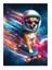 Uzayda Köpek Astronot Model Mdf Tablo 25cmx 35cm 1