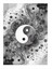 Yin Yang Deseni Mdf Poster 25cmx 35cm 1