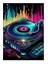 Neon Dj Masası Modern Mdf Tablo 25cmx 35cm 1